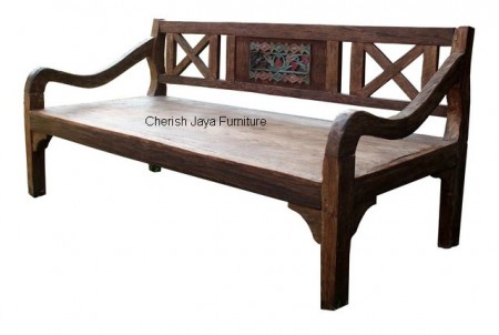 Code: SJBENCH 002  Name: Native Bench Size: H=85 x W=178 x D=84 cm Wood: Solid Teakwood